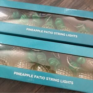 Pineapple Patio String Lights